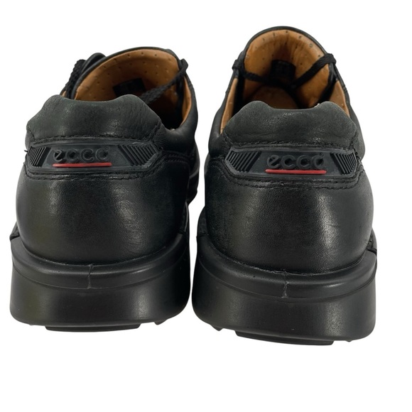 Ecco Fusion Moc Toe Tie Mens Leather Comfort Shoes Oxfords Black Size 9-9.5 (43) - Picture 7 of 13